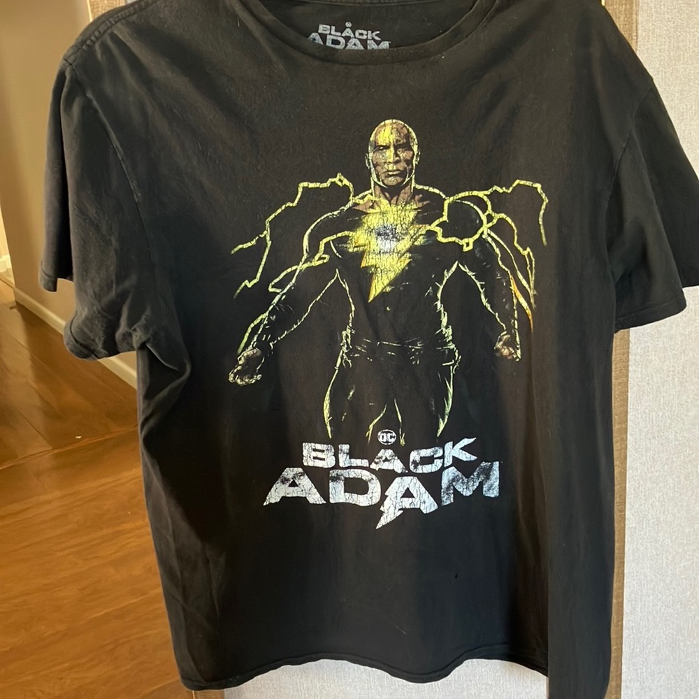 FINAL MARKDOWN Black Adam Graphic T-Shirt - Black large